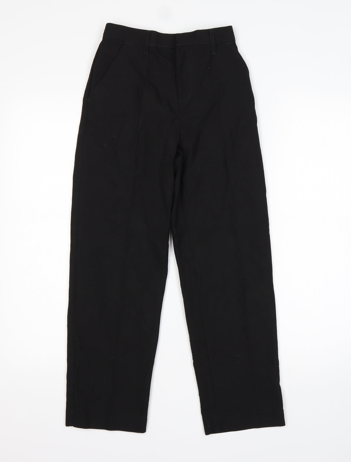 Lily & Dan Boys Black  Polyester Dress Pants Trousers Size 9 Years  Regular