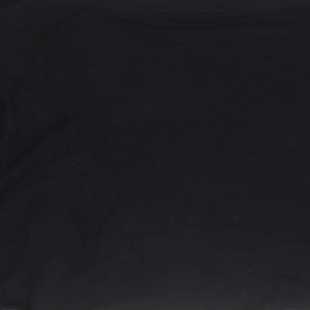 Miss Selfridge Womens Black  Viscose Trumpet Skirt Size 10