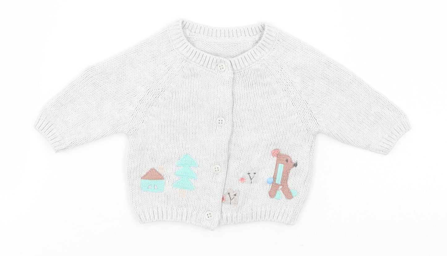 Marks and Spencer Baby Grey   Jacket  Size Newborn