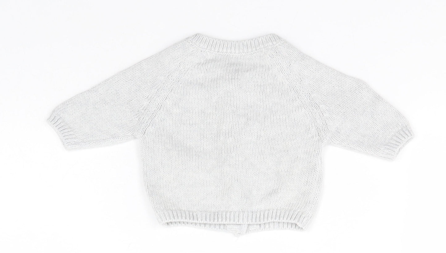Marks and Spencer Baby Grey   Jacket  Size Newborn