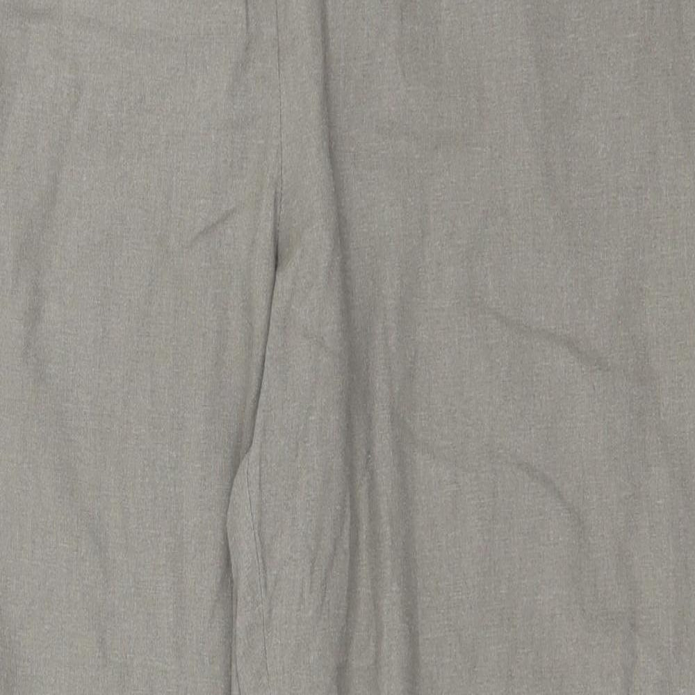 BHS Womens Beige  Linen Trousers  Size 20 L29 in Regular