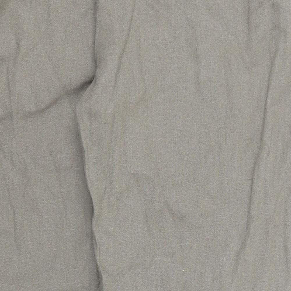 BHS Womens Beige  Linen Trousers  Size 20 L29 in Regular