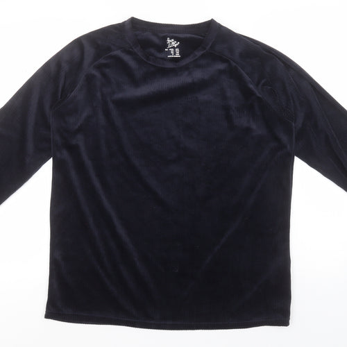 Primark Womens Blue Round Neck  Polyester Pullover Jumper Size 12