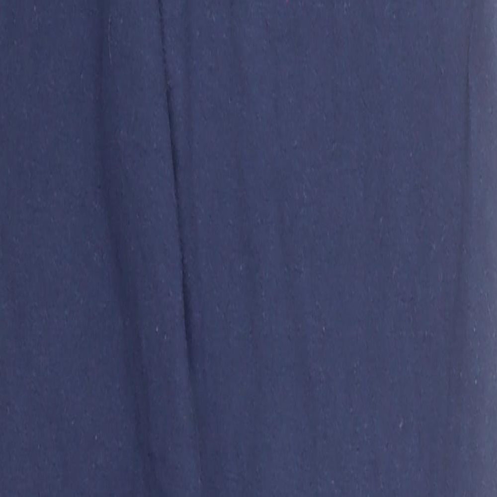 Harry Potter Boys Blue Solid Cotton  Pyjama Pants Size 9-10 Years   - Quidditch