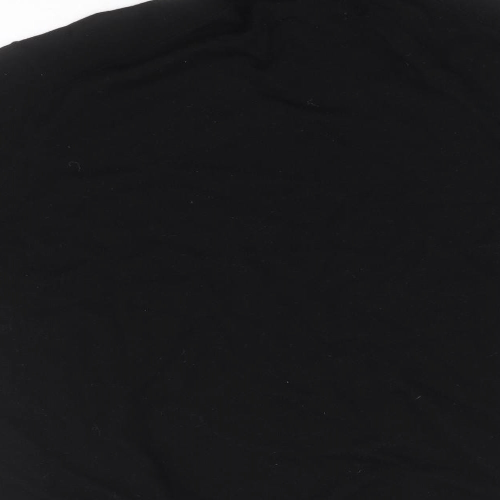 Marks and Spencer Womens Black Roll Neck  Wool Pullover Jumper Size 2XL