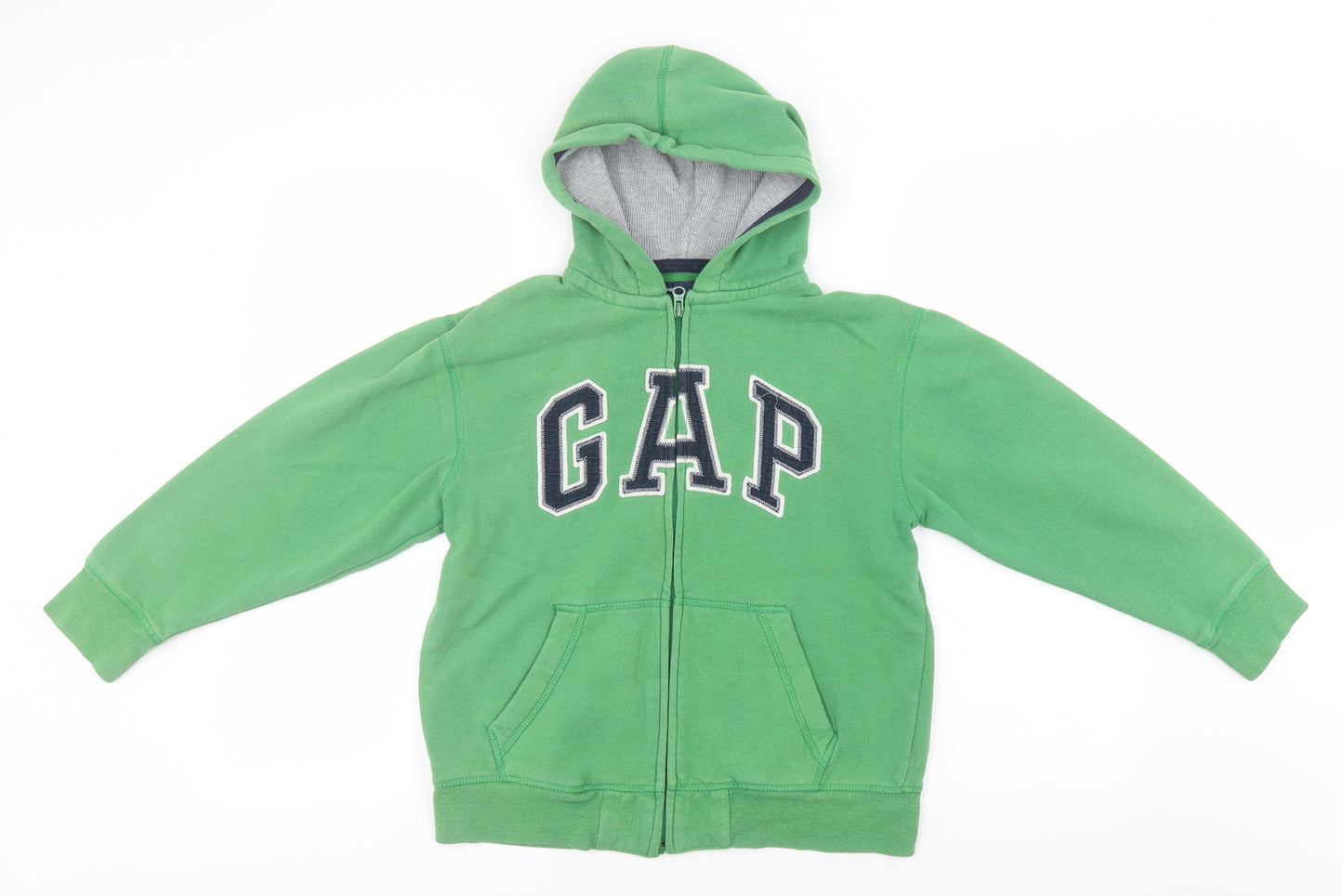 Gap Mens Green  Cotton Full Zip Hoodie Size M
