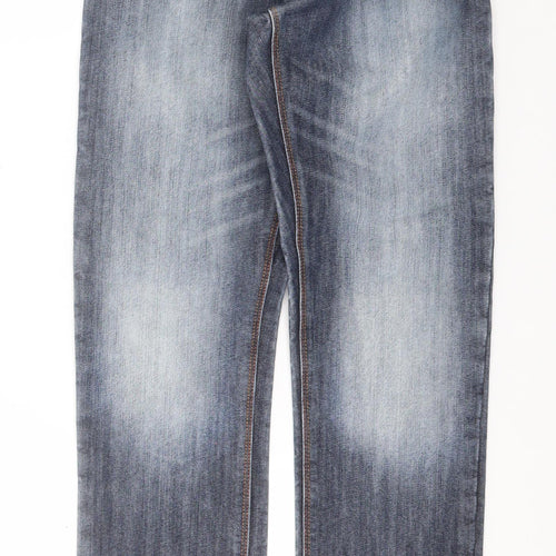 NEXT Girls Blue  Cotton Skinny Jeans Size 10 Years  Regular