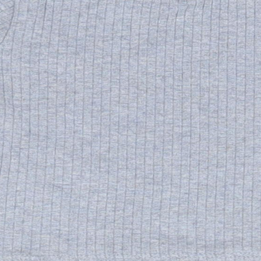 H&M Baby Blue Striped Cotton Pullover Jumper Size 3-6 Months