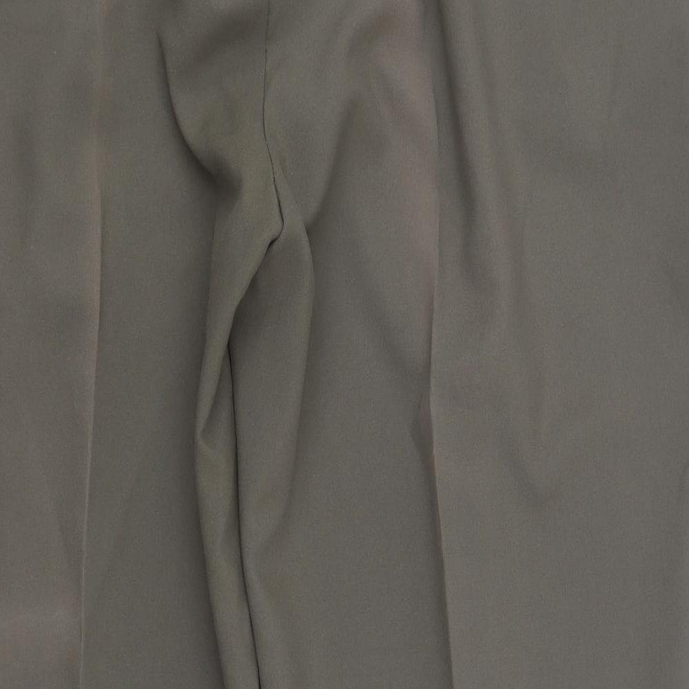 Cotton Traders Mens Brown  Polyester Trousers  Size 52 L31 in Regular