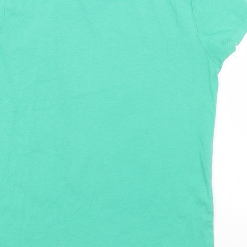 Minecraft Boys Green  Cotton Basic T-Shirt Size 9-10 Years Round Neck  - Minecraft, Creeper