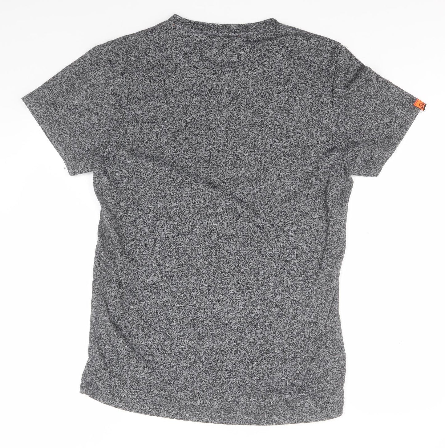 Superdry Mens Grey    T-Shirt Size L Round Neck