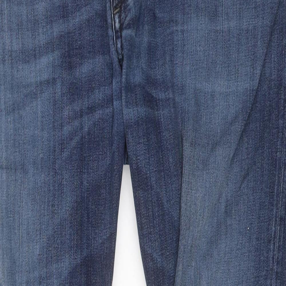 Diesel Mens Blue  Cotton Straight Jeans Size 36 in L29 in Regular
