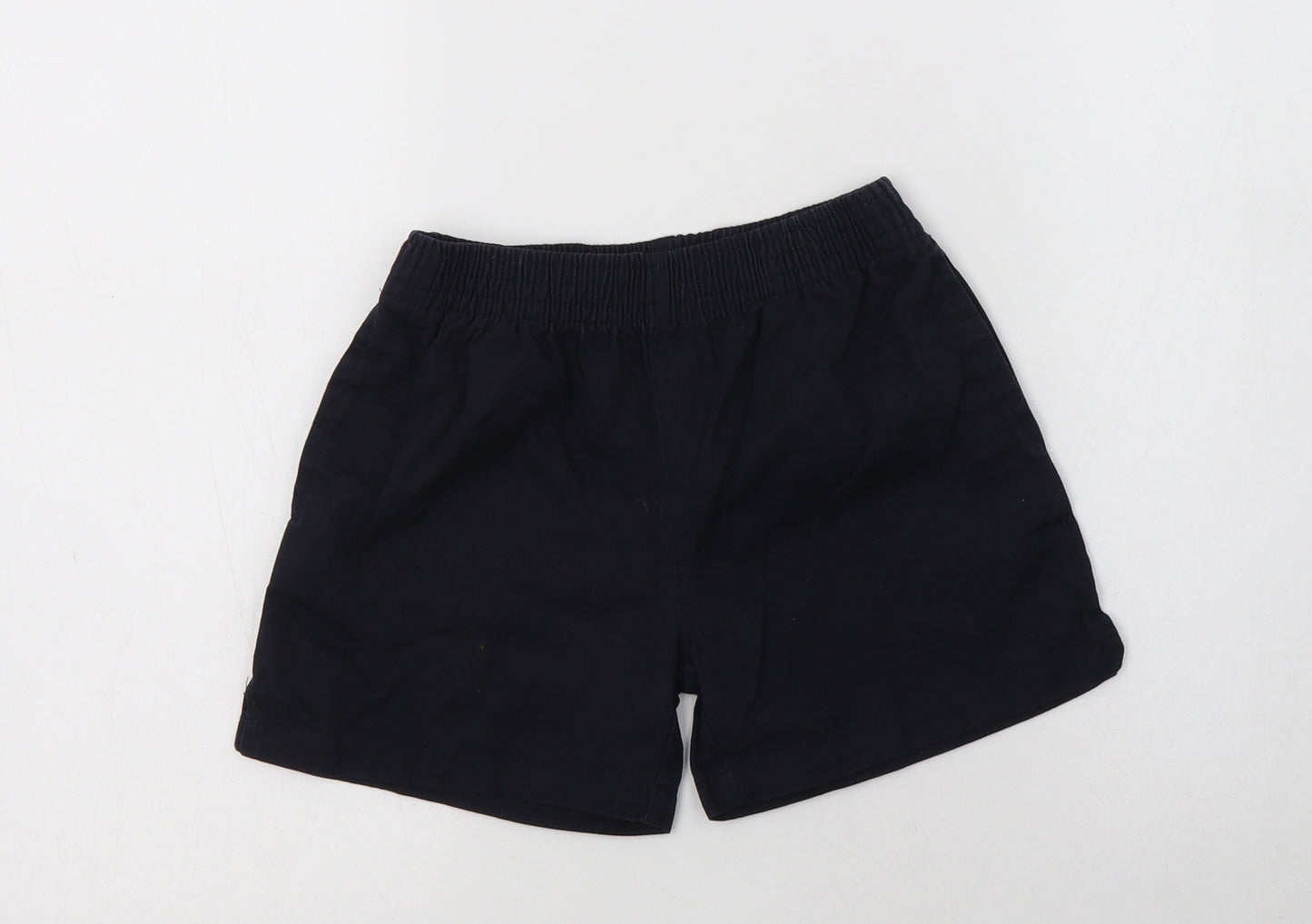 George Boys Blue  Cotton Sweat Shorts Size 6-7 Years  Regular