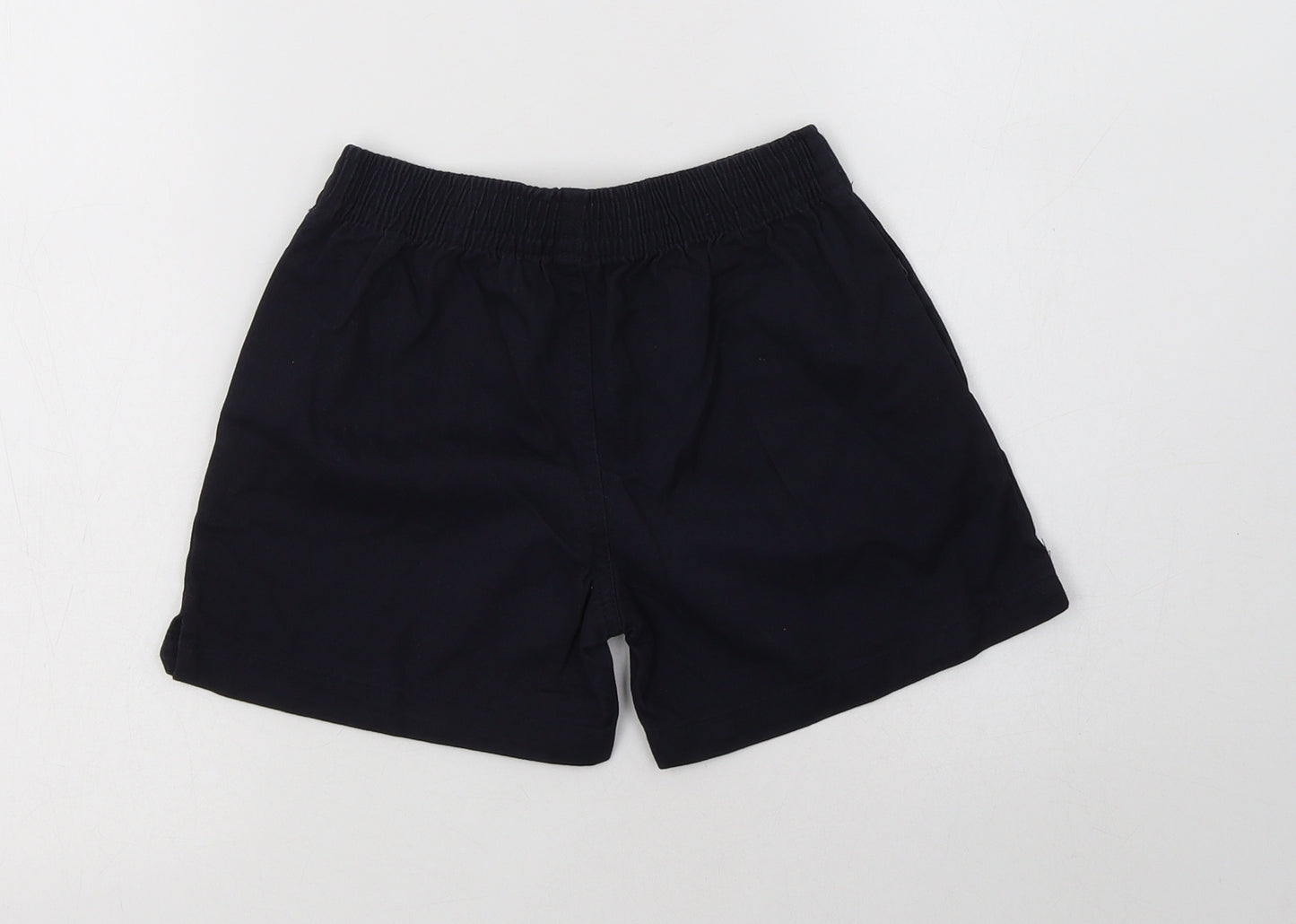 George Boys Blue  Cotton Sweat Shorts Size 6-7 Years  Regular