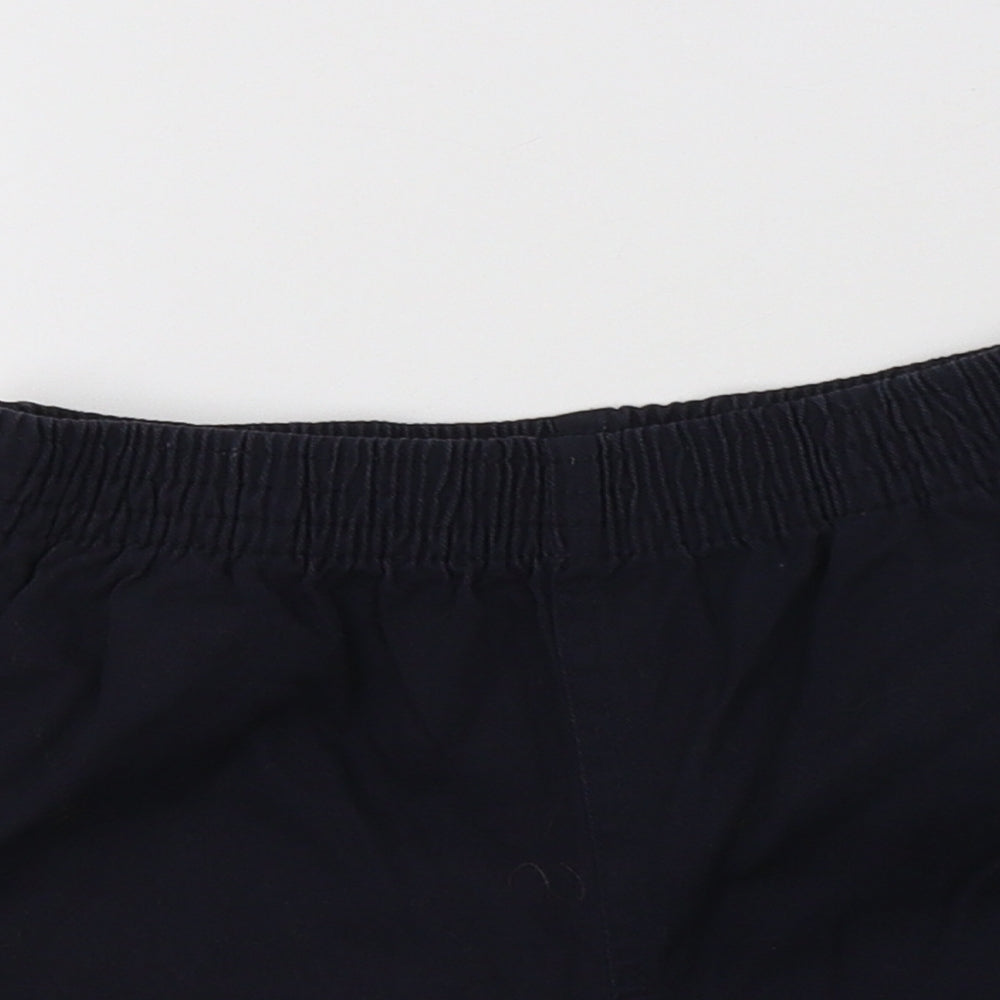George Boys Blue  Cotton Sweat Shorts Size 6-7 Years  Regular