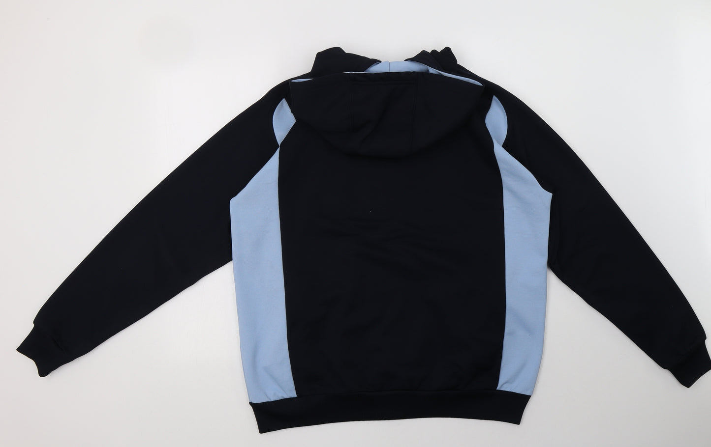 Manchester City FC Mens Blue  Polyester Full Zip Hoodie Size XL   - M.C.F.C.