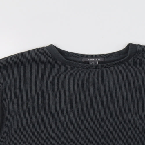 Primark Womens Grey  Polyester Top Lounge Set Size M