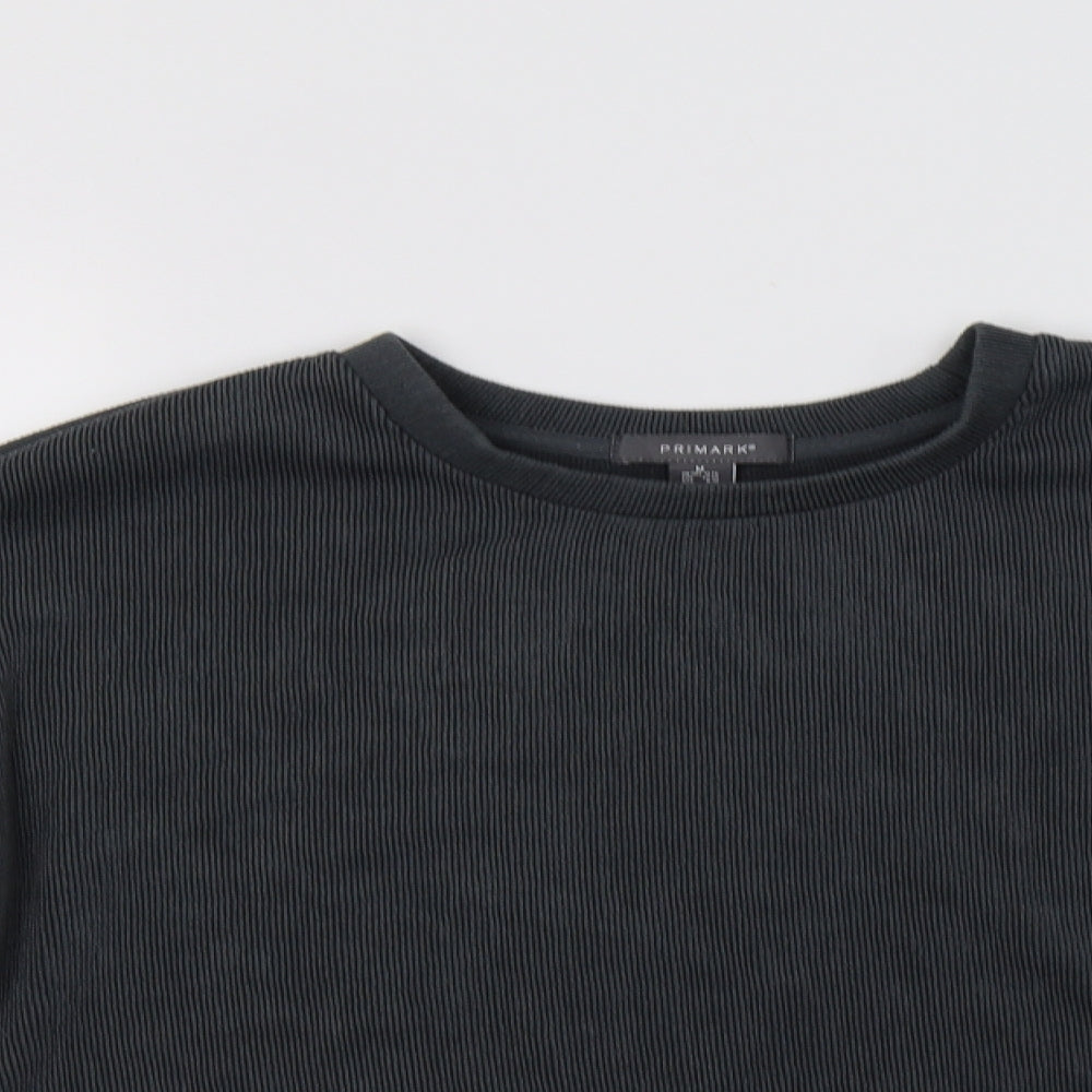 Primark Womens Grey  Polyester Top Lounge Set Size M