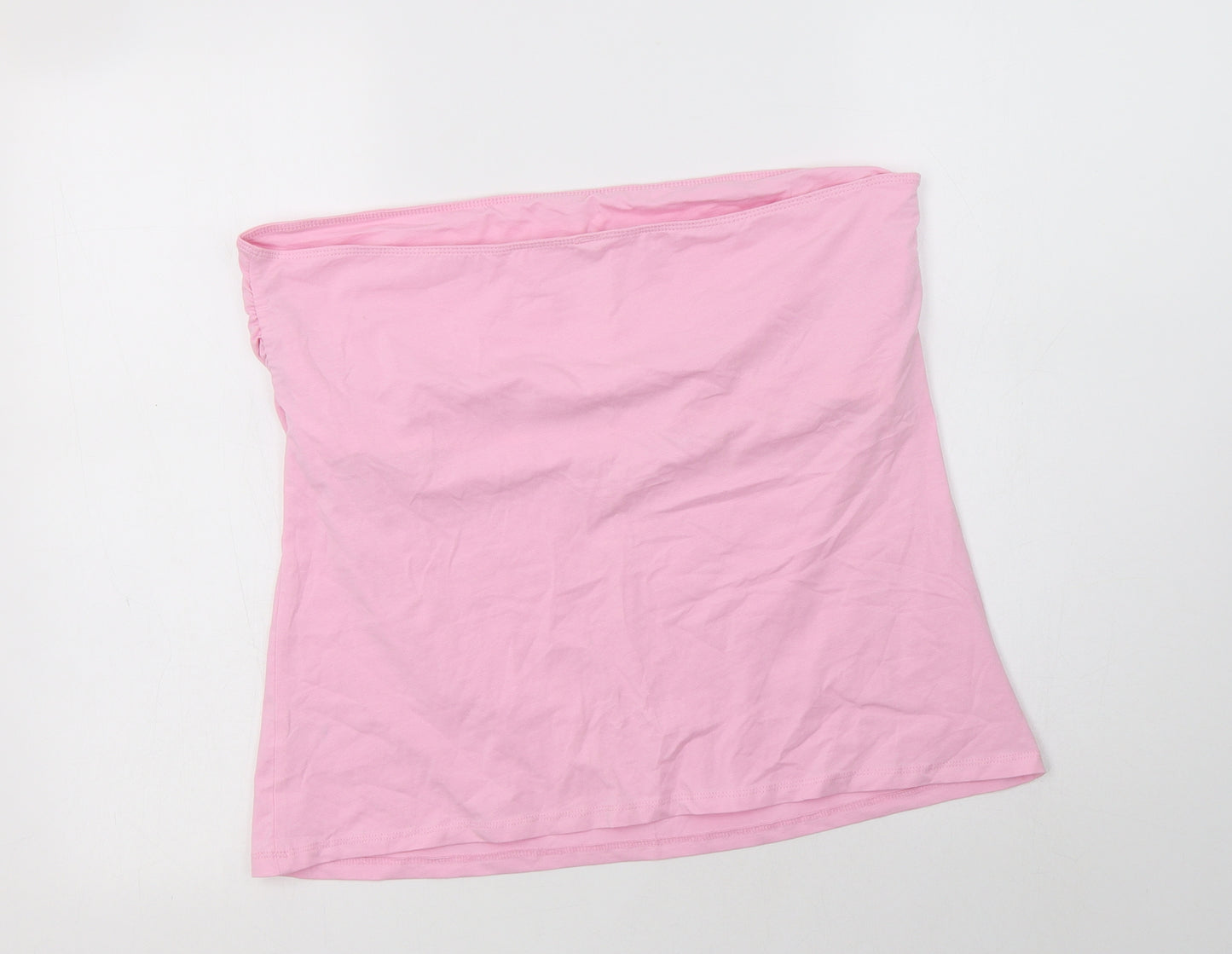 George Womens Pink  Cotton Basic Blouse Size 20 Off the Shoulder - Boob Tube