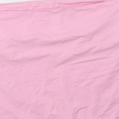 George Womens Pink  Cotton Basic Blouse Size 20 Off the Shoulder - Boob Tube