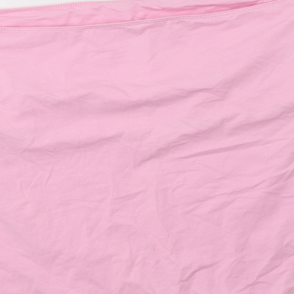 George Womens Pink  Cotton Basic Blouse Size 20 Off the Shoulder - Boob Tube