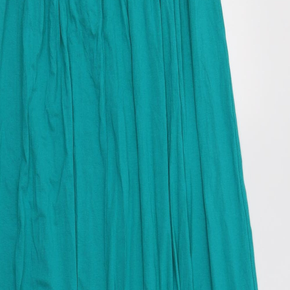 ASOS Womens Green  Viscose Maxi  Size 18  V-Neck