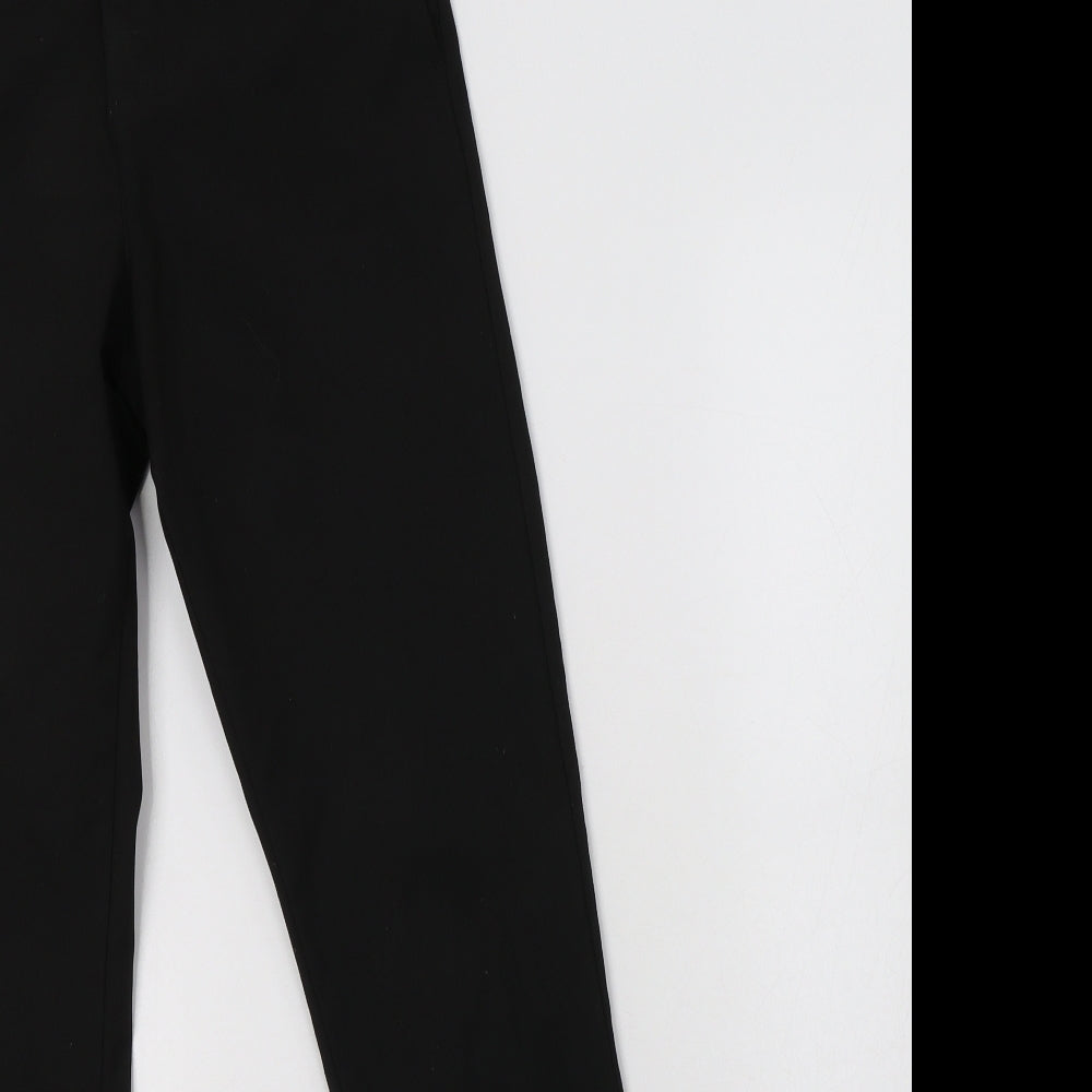 NEXT Girls Black  Polyester Dress Pants Trousers Size 13 Years  Regular Hook & Loop - School Wear