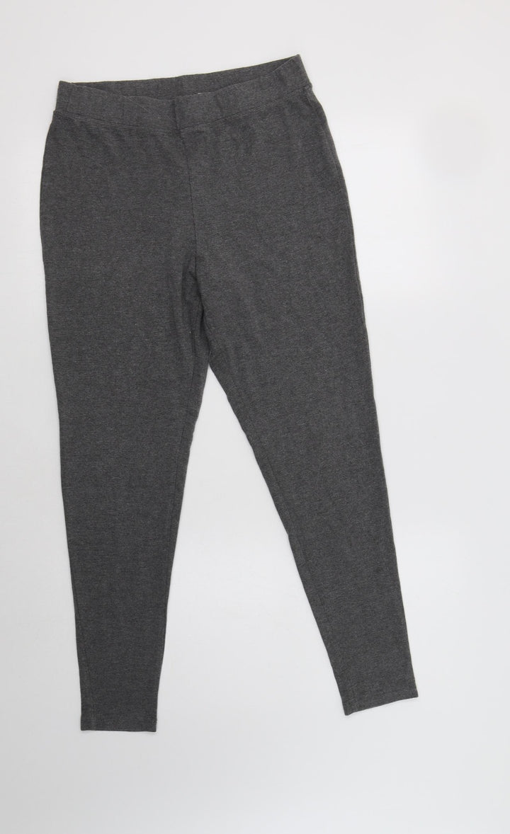 Gap Womens Grey Viscose Jegging Leggings Size L L28 in