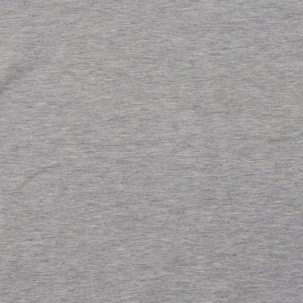 H&M Womens Grey  Cotton Pullover Sweatshirt Size L   - Love