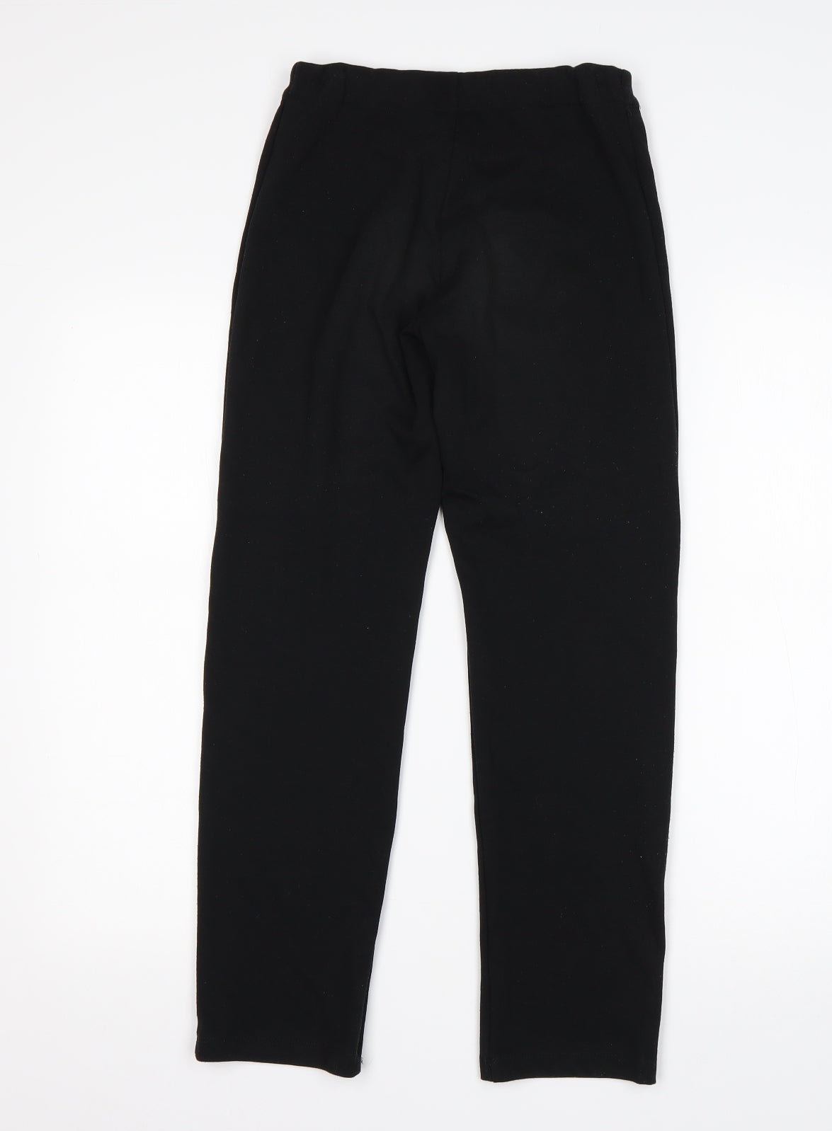 F&F Girls Black  Polyester Dress Pants Trousers Size 11-12 Years  Regular