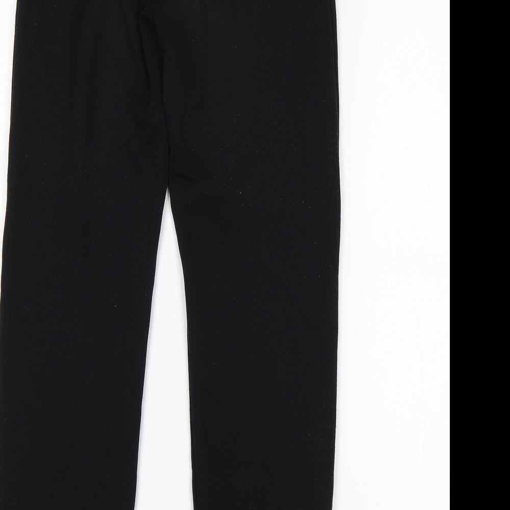 F&F Girls Black  Polyester Dress Pants Trousers Size 11-12 Years  Regular