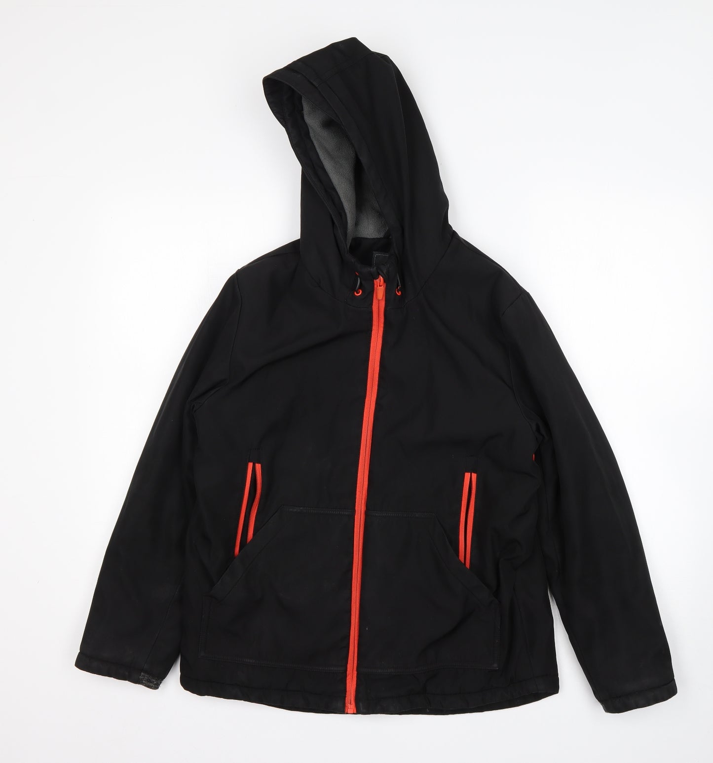 George Boys Black   Rain Coat Coat Size 12-13 Years