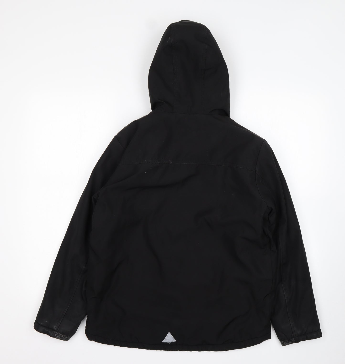 George Boys Black   Rain Coat Coat Size 12-13 Years