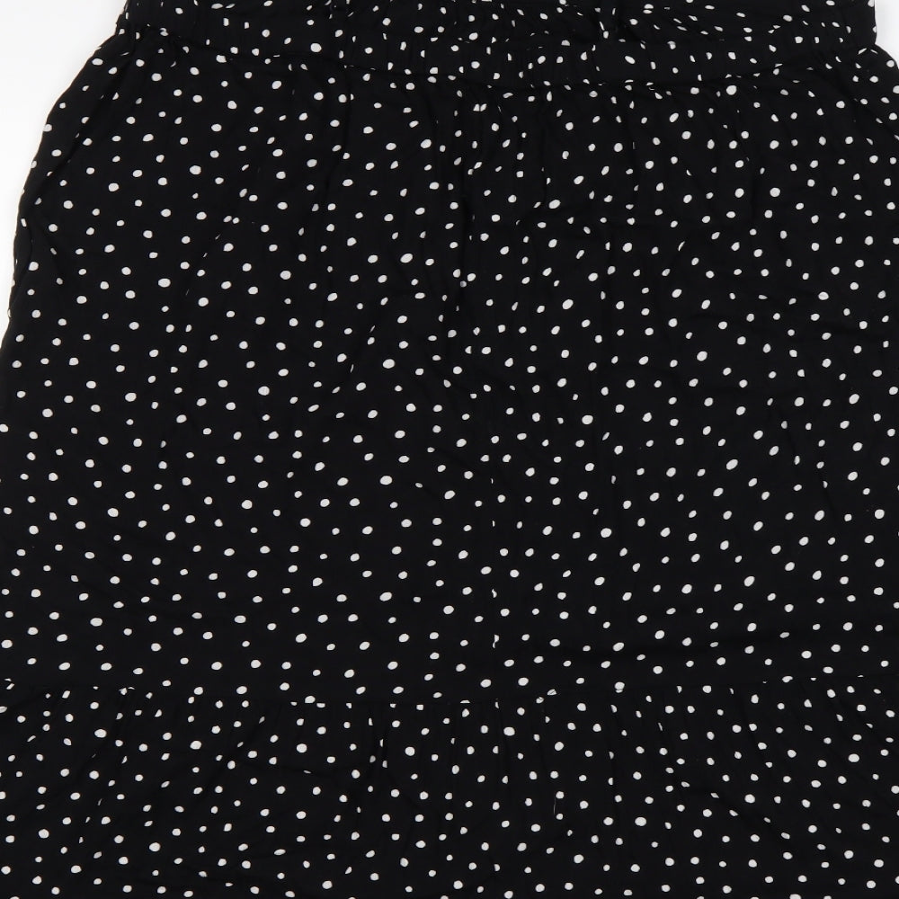 George Womens Multicoloured Polka Dot Viscose Basic Tank Size M Off the Shoulder