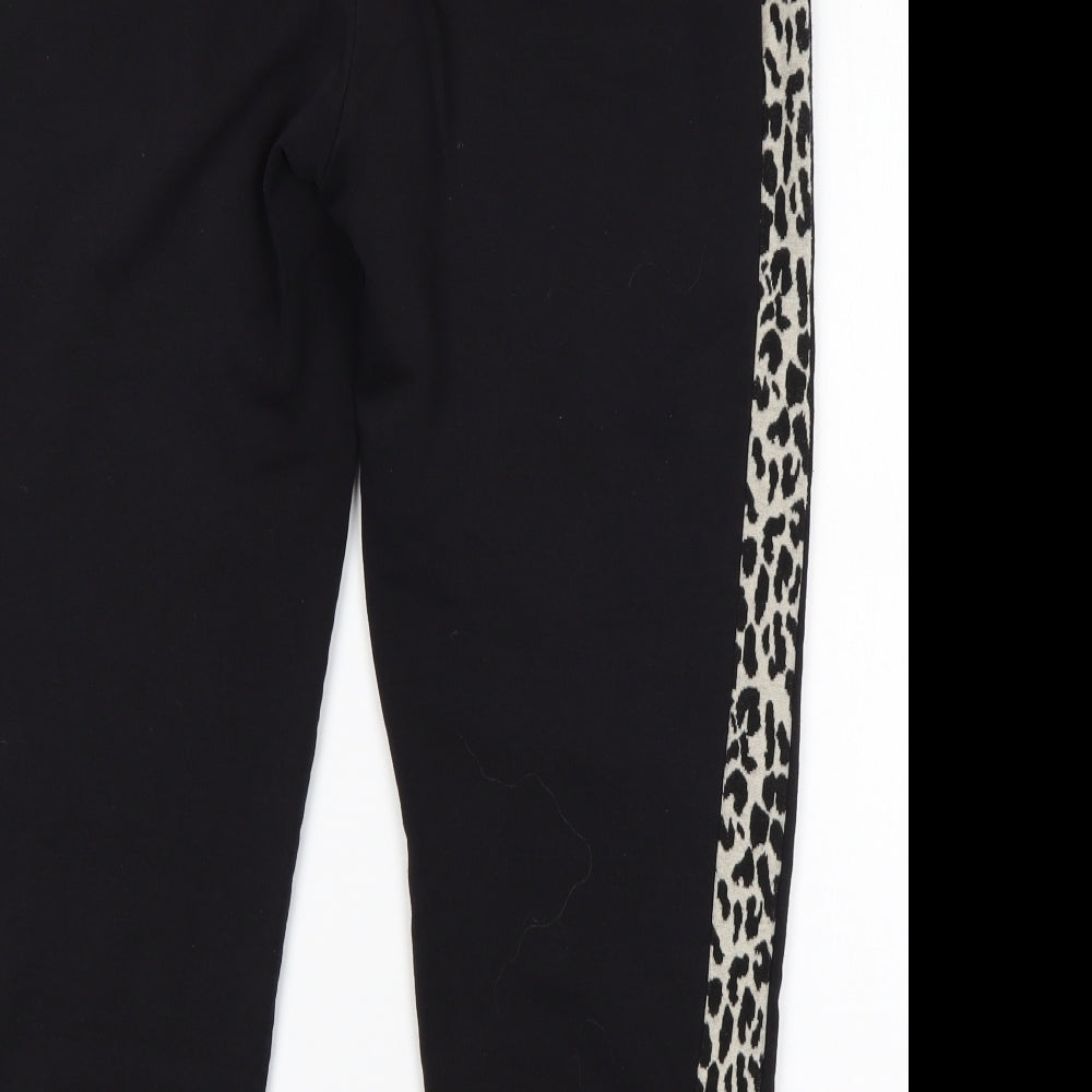 Papaya Womens Multicoloured Animal Print Polyester Sweatpants Trousers Size 14 L27 in Regular