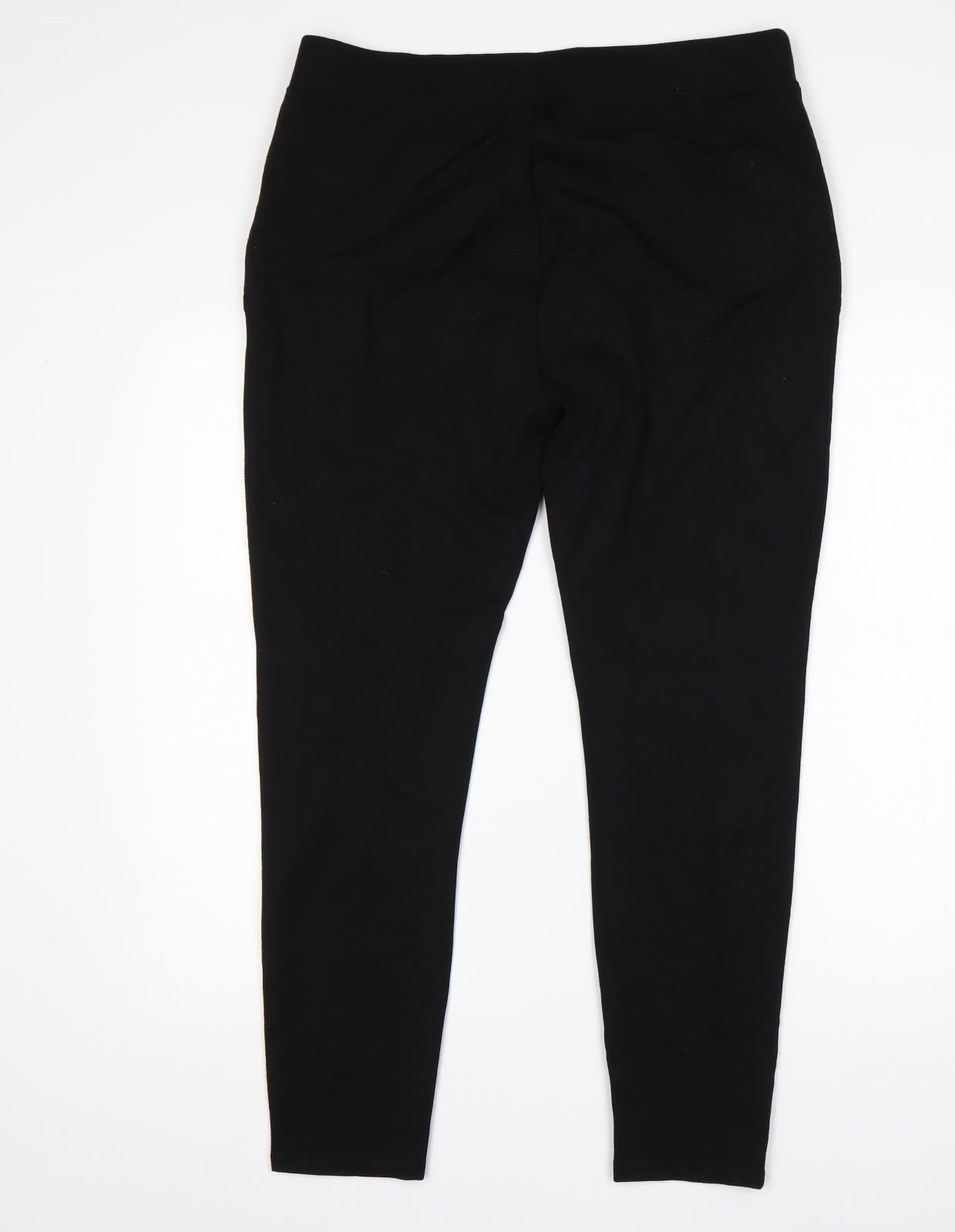 New Look Womens Black  Viscose Capri Leggings Size 16 L27 in