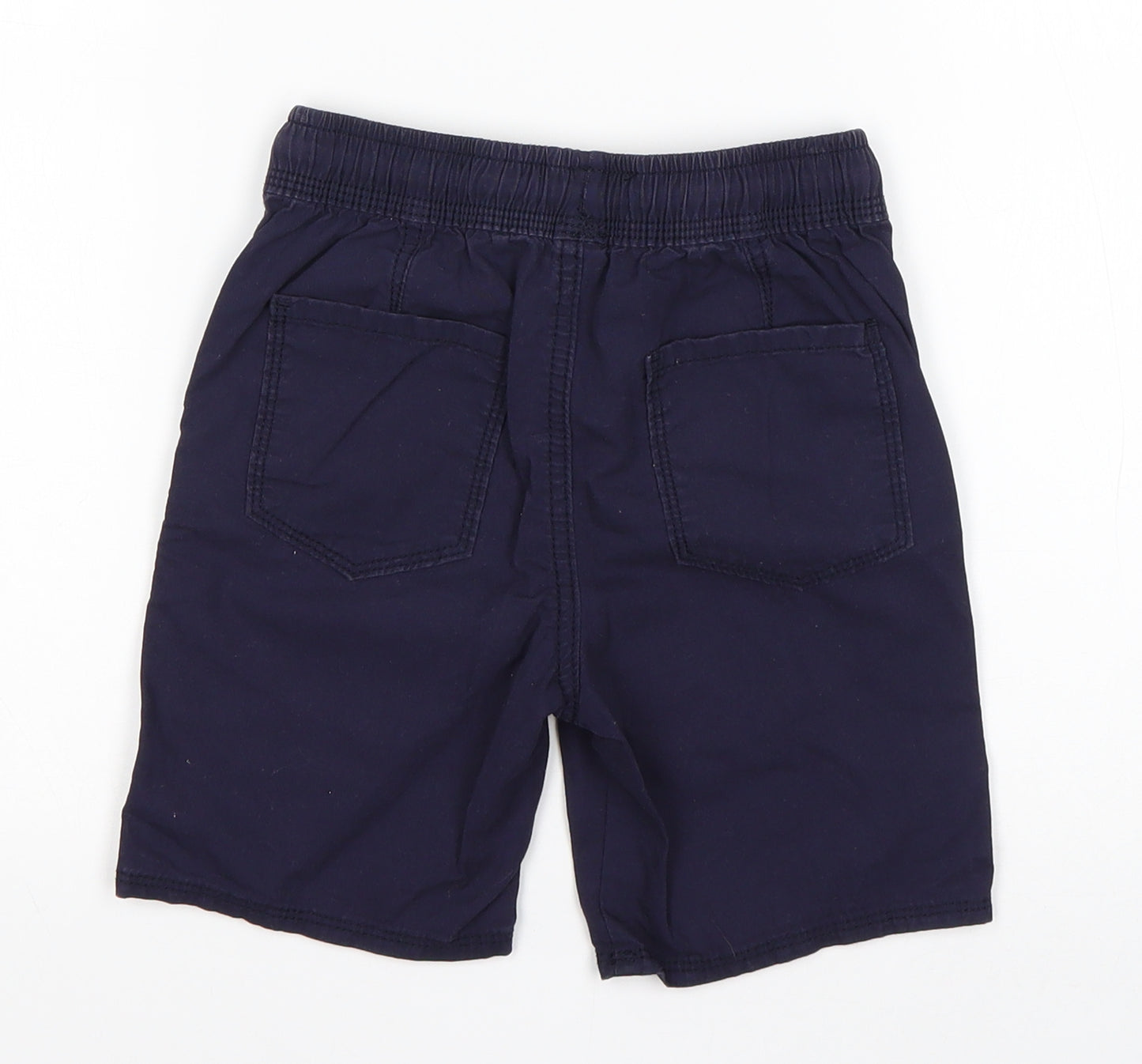 George Boys Blue  Cotton Chino Shorts Size 3-4 Years  Regular