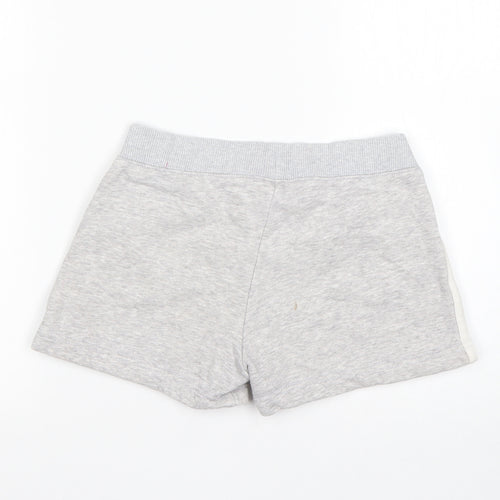Miss Olypus Girls Grey  Cotton Sweat Shorts Size 9-10 Years  Regular