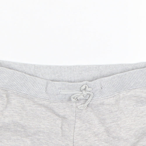 Miss Olypus Girls Grey  Cotton Sweat Shorts Size 9-10 Years  Regular