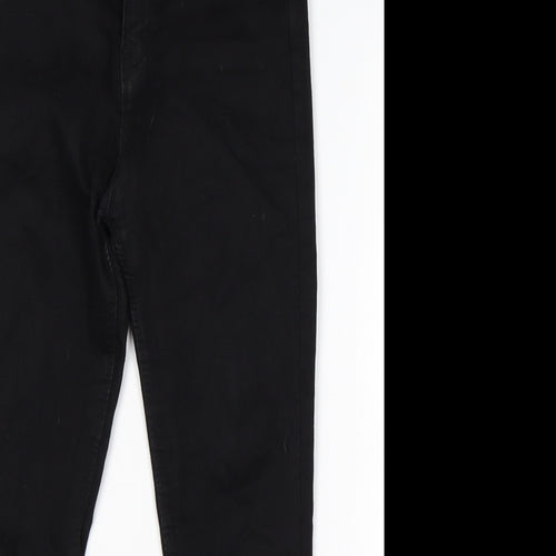 Shein  Womens Black  Cotton Skinny Jeans Size M L26 in Regular
