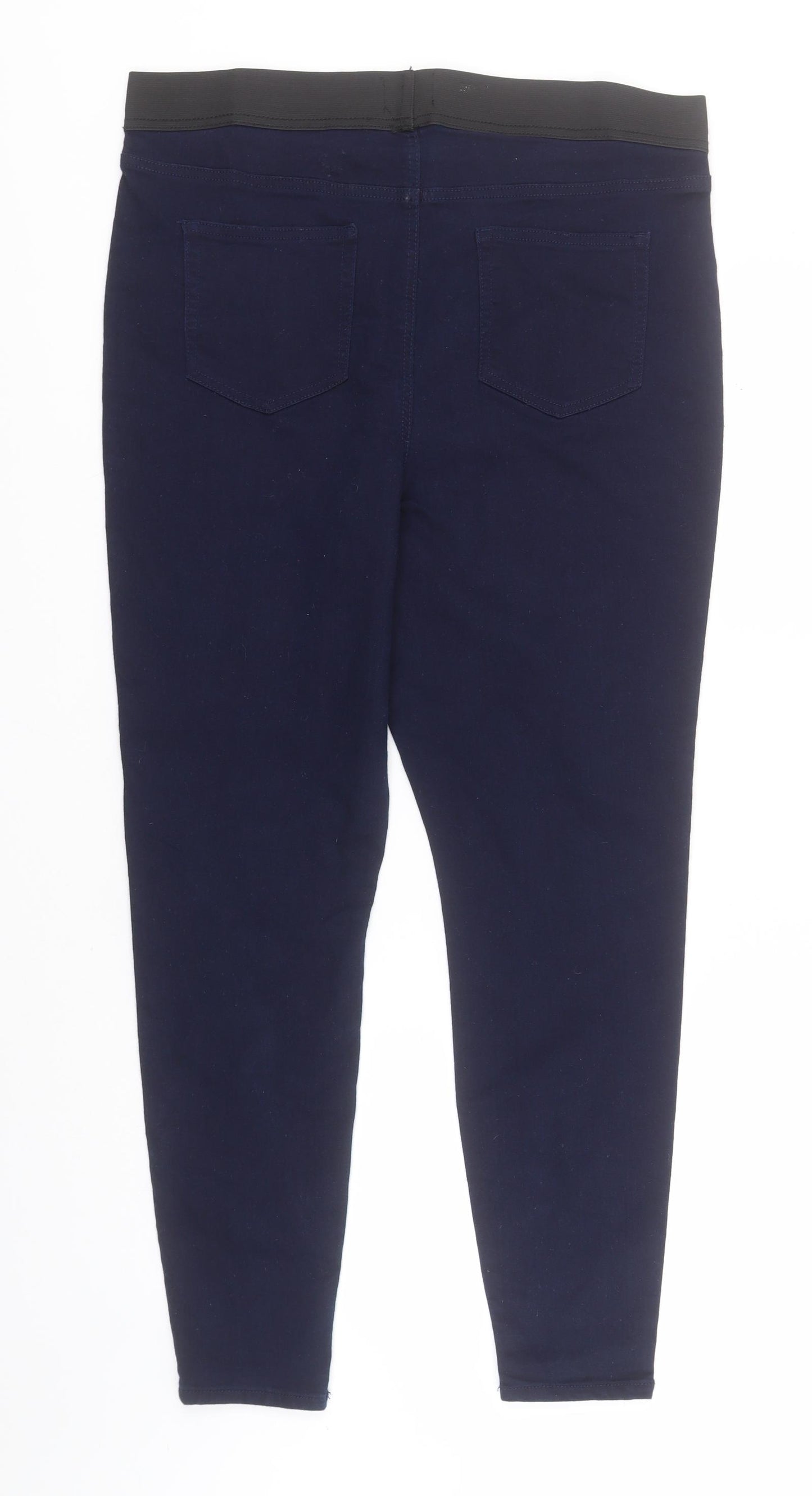 Papaya Womens Blue  Cotton Jegging Jeans Size 16 L28 in Regular