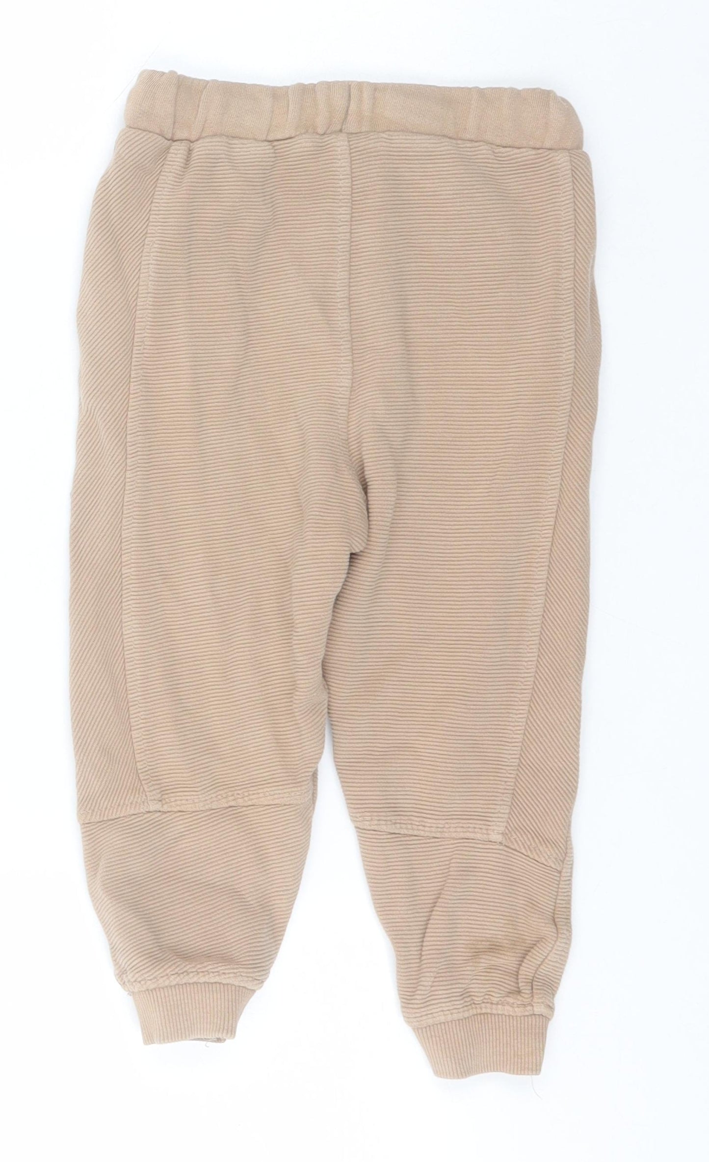 Zara Boys Beige   Sweatpants Trousers Size 2-3 Years  Regular