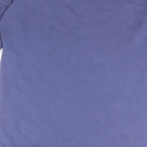 NEXT Womens Blue Round Neck  Cotton Pullover Jumper Size 6