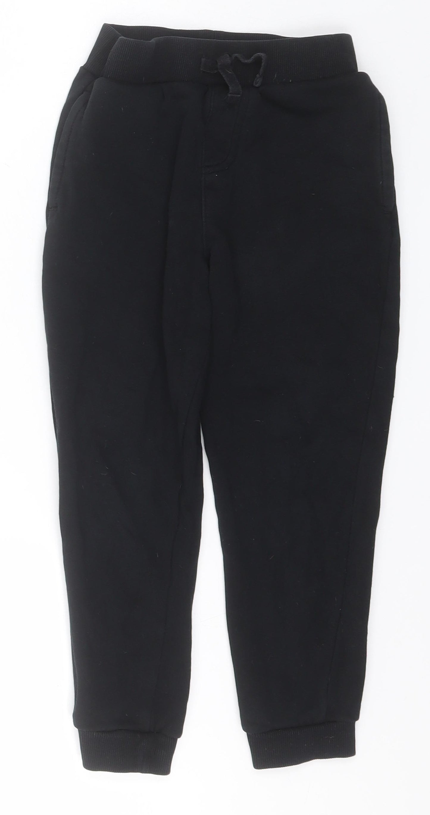 George Boys Black  Camel Sweatpants Trousers Size 5-6 Years  Regular  - School