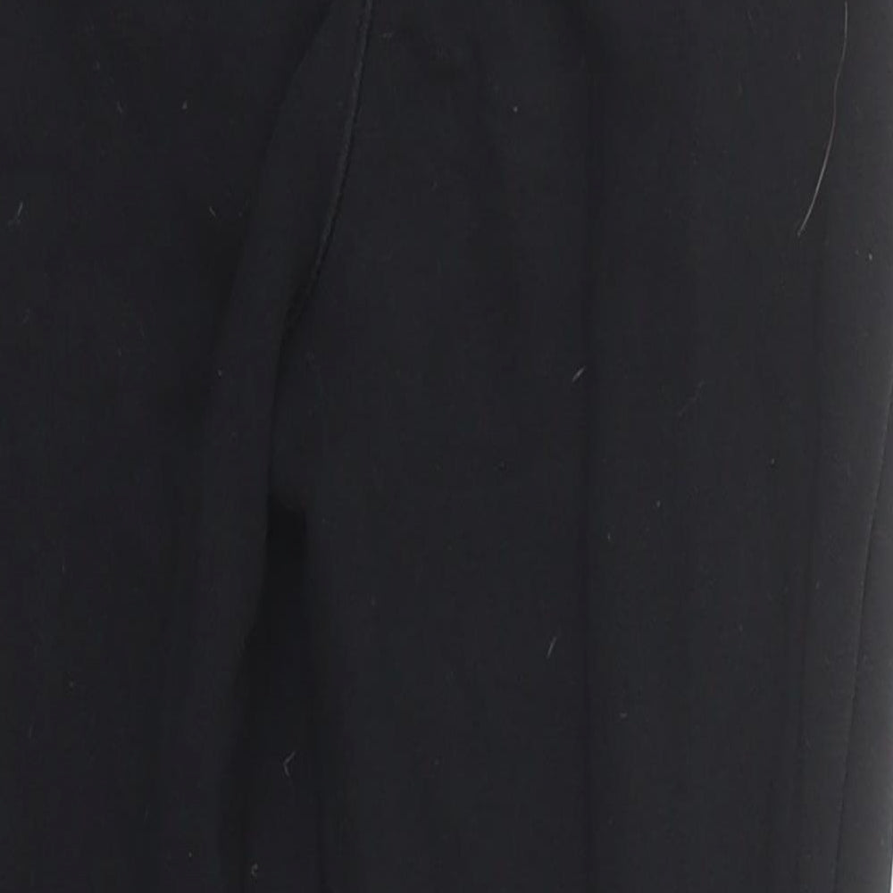 George Boys Black  Cotton Sweatpants Trousers Size 6-7 Years  Regular  - School
