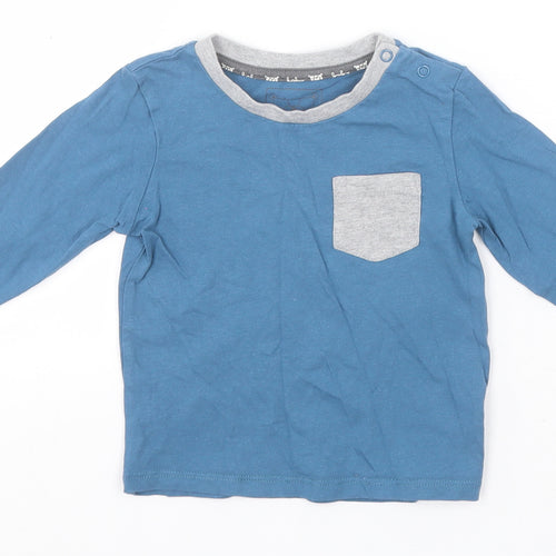 TU Baby Blue  Cotton Pullover Jumper Size 12-18 Months