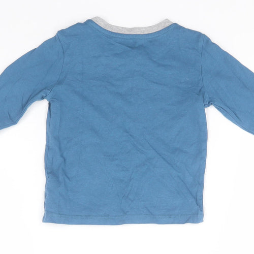 TU Baby Blue  Cotton Pullover Jumper Size 12-18 Months