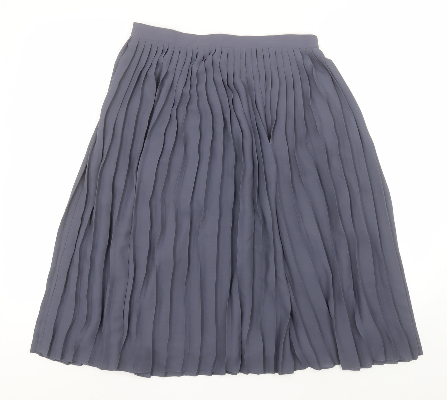 F&F Womens Grey  Polyester A-Line Skirt Size 10