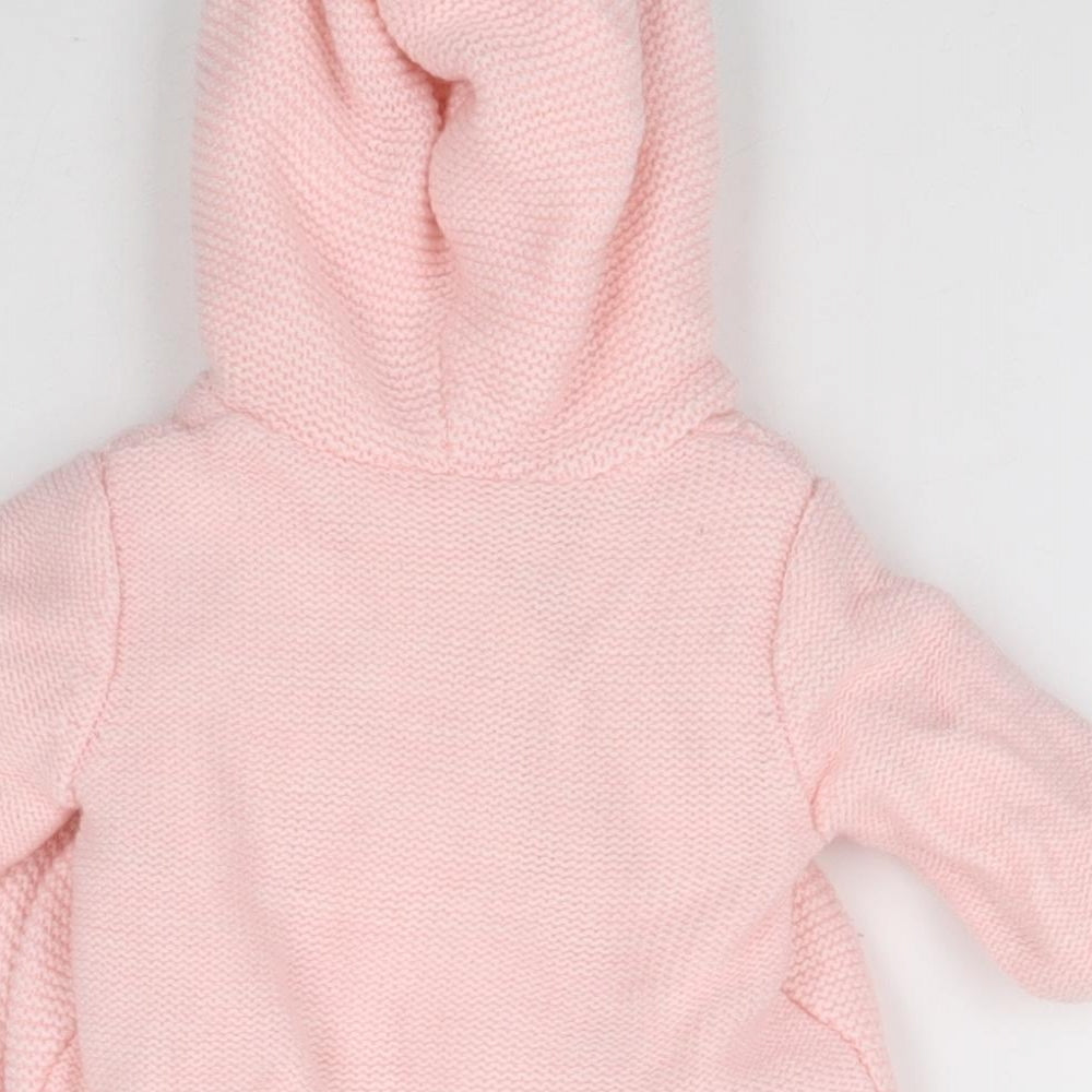 Nutmeg Baby Pink   Overcoat Coat Size Newborn