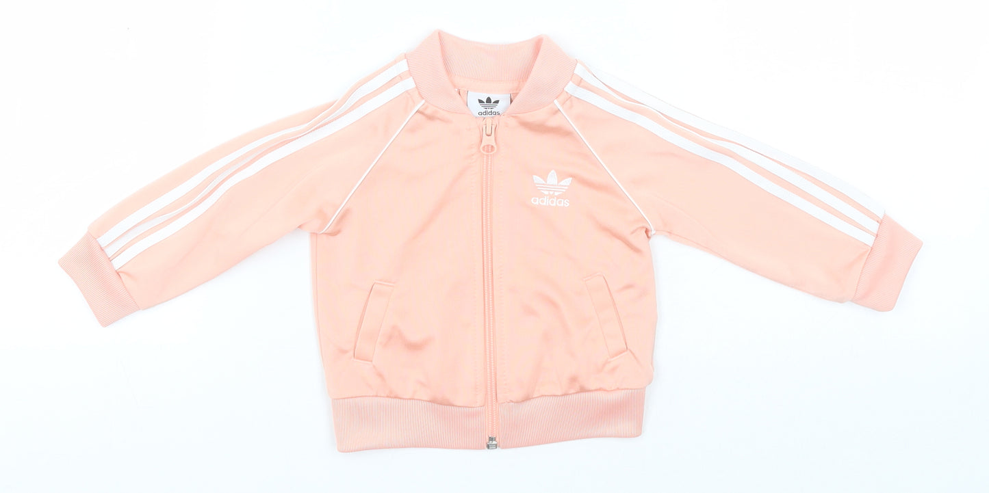 adidas Baby Red   Jacket  Size 3-6 Months